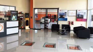 buena primera impresión a los clientes del taller
