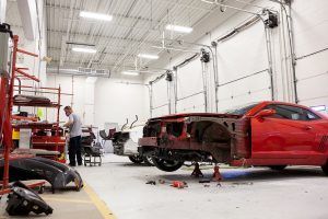proceso de reparaciones de vehículos
