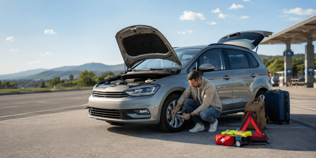 preparar tu coche para un viaje largo